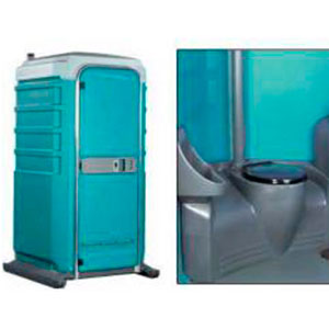 Shell of portable toilet