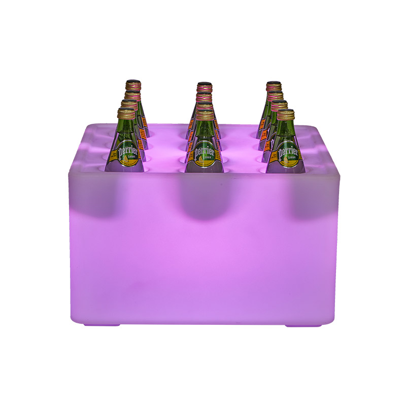 Plastic wine case